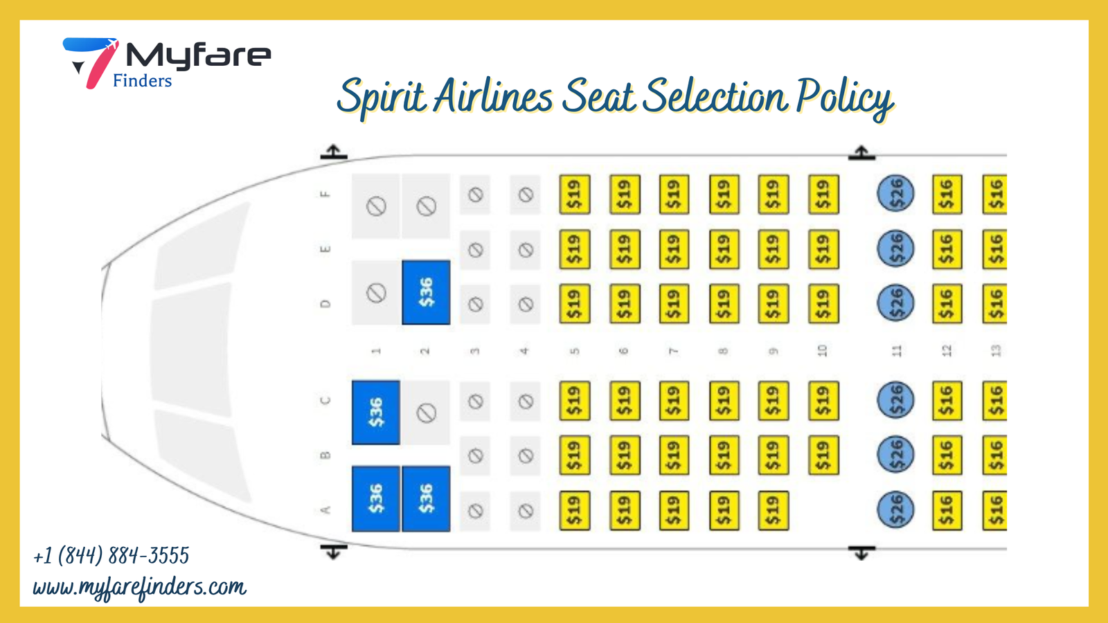 Spirit Airlines Seat Selection Policy